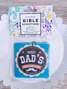 4PCS GREAT DAD'S FEAR THE LORD